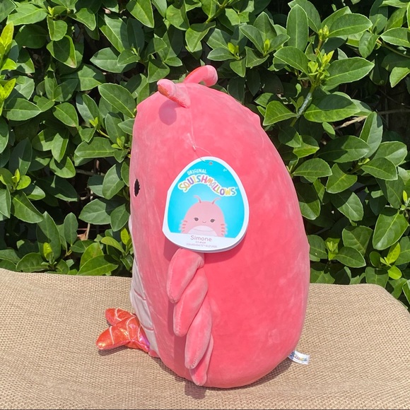 SHRIMP “Simone” Coral Squishmallow 11” NWT - Picture 3 of 7